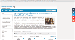 Desktop Screenshot of espressokocher.org